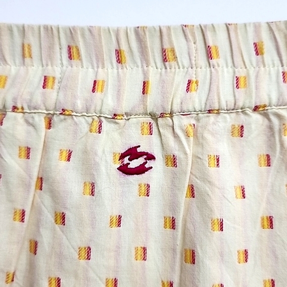 Billabong Women's A Line  Tiered Patterned Print Cotton Skirt Lined Size Medium - Picture 4 of 11